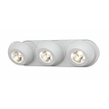 Fantasia OLEO foco de techo orientable LED 3x7W regulable 3000K negro, 3x780 lúmenes, 390x110x90mm, IP20