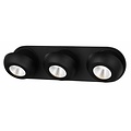Fantasia OLEO ceiling spot LED 3x7W dimmable 3000K black, 3x780 lumens, 390x110x90mm, IP20