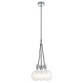 Fantasia Pendelleuchte 3-flammig schwarz, Metallring Ø 340 mm, 3x E27-Fassung, Leuchtmittel nicht enthalten