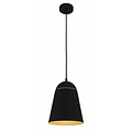 Fantasia metal hanging lamp in white, conical shade Ø 200 mm, height up to 1505 mm, E27 fitting, bulb not included