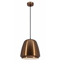 Fantasia Hängelampe grau, Metallschirm Ø25 cm, Höhe verstellbar bis 148,5 cm, E27-Fassung, Leuchtmittel nicht enthalten