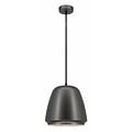 Fantasia Suspension Fantasia grise, abat-jour métal Ø25 cm, hauteur réglable jusqu'à 148,5 cm, douille E27, ampoule non incluse