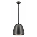 Fantasia pendant light grey, metal shade Ø25 cm, adjustable height up to 148.5 cm, E27 fitting, bulb not included