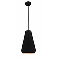 Fantasia Fantasia Pendelleuchte mit konischem Schirm aus schwarzem Metall und E27-Fassung, Durchmesser Ø20 cm, Hängehöhe bis 155,5 cm
