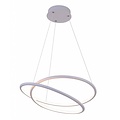 Fantasia BOA LED pendant light in white, diameter 52.5 cm, 47W integrated LED, approx. 3055 lumen, 3000K warm white, dimmable