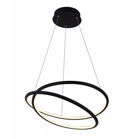Fantasia Boa LED pendant light white, spiral frame, Ø52.5 cm, 47W LED, 3055 lumens, 3000K warm white, dimmable