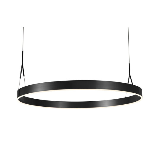 Fantasia Fantasia Pure runde LED-Pendelleuchte Ø91cm kupferbraun, dimmbar, 3000K warmweißes Licht, 2100 Lumen