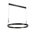 Fantasia Fantasia Pure round LED pendant lamp Ø91cm copper brown, dimmable, 3000K warm white light, 2100 lumens