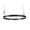 Fantasia Fantasia Pure lámpara colgante LED redonda Ø91cm marrón cobrizo, regulable, 3000K luz blanco cálido