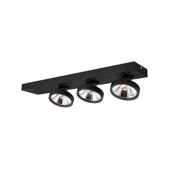 Fantasia Fantasia AEON ceiling spotlight 3x AR111 12W white, dimmable, adjustable, 2700K warm white light