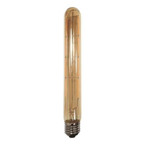 Fantasia vintage tube lamp E27 7.2W LED amber, dimmable, 700 lumens, 225mm, extra warm