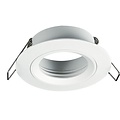 Fantasia Foco empotrable Fantasia Saturn para GU10, fijo (no orientable), negro mate, aluminio, diámetro 80 mm, lámpara no incluida.
