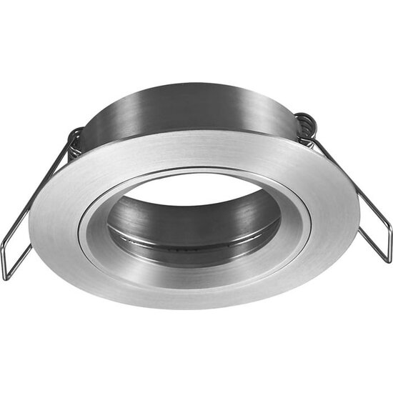 Fantasia Saturn Einbaustrahler für GU10, fest (nicht schwenkbar), mattschwarz, Aluminium, Durchmesser 80 mm, Leuchtmittel nicht enthalten.