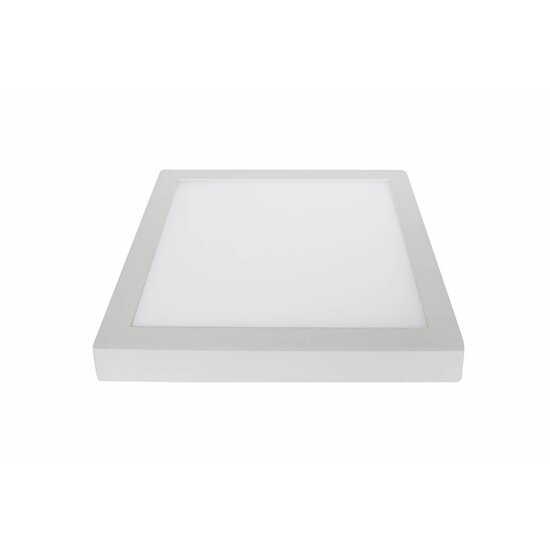 Fantasia Fluke LED ceiling lamp square dimmable with adjustable color temperature, 24W, white