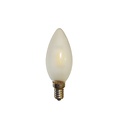 Fantasia LED Kerzenlampe E14, Spiralfaden, Amberglas, 3W, 2200K, dimmbar