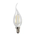 Fantasia E14 LED flame bulb C35, 2W, frosted white, 2700K warm white light, dimmable