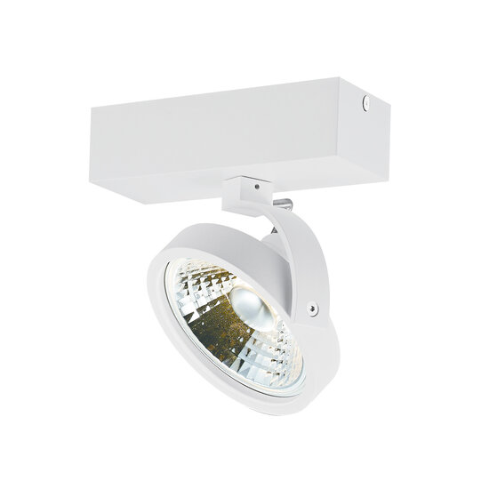 Fantasia Pulse-1 plafondlamp zwart, incl. 1x AR111 LED 12W 2700K 1386 lumen, dimbaar en richtbaar