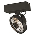 Fantasia Pulse-1 ceiling light black, incl. 1x AR111 LED 12W 2700K 1386 lumens, dimmable and adjustable
