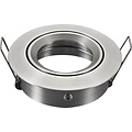 Fantasia Saturn inbouwspot GU10 rond zwart, richtbaar, aluminium, Ø83,5mm, zonder lamp
