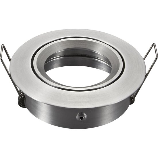 Fantasia Saturn inbouwspot GU10 rond zwart, richtbaar, aluminium, Ø83,5mm, zonder lamp