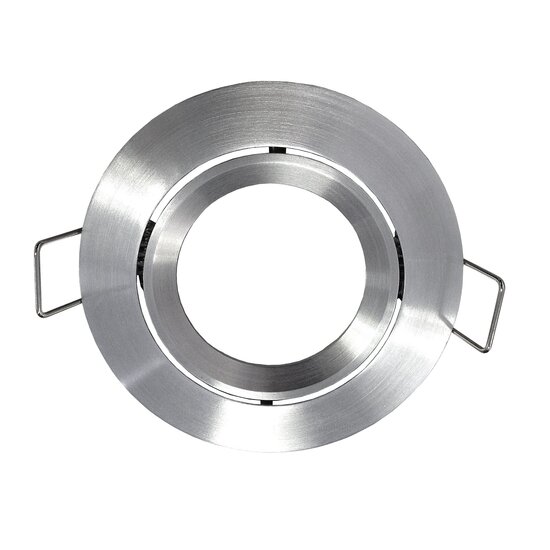 Fantasia Saturn inbouwspot GU10 rond zwart, richtbaar, aluminium, Ø83,5mm, zonder lamp