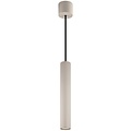 Fantasia Fantasia Lopal pendellamp zwart, aluminium koker, 4W LED 360 lumen, 2700K warm wit, dimbaar, IP20