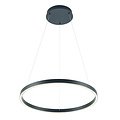 Fantasia Guri lámpara colgante LED redonda blanca, Ø60cm, 54W, 3000K blanco cálido, regulable, ilumina arriba y abajo