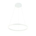 Fantasia Guri LED pendant light round black, Ø60cm, 54W, 3000K warm white, 1890 lumen, dimmable, light up and down