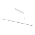 Fantasia Marco lámpara colgante SMD LED blanca 176 cm, 36W, 3000K, regulable, aluminio