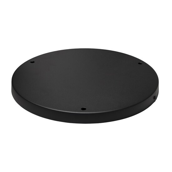 Fantasia Rosette III runde Aufputzrosette 350 mm schwarz, Aluminium, IP20, für 3 Pendelleuchten