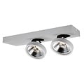 Fantasia Fantasia Aeon ceiling spotlight 2x AR111 12W black, adjustable, dimmable, 2700K, lamps included