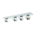 Fantasia Fantasia Aeon-4 plafondspot 4x AR111 12W zwart, richtbaar, dimbaar, 2700K, lampen inbegrepen