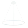 Fantasia Guri lámpara colgante LED redonda, blanca, Ø90cm, 76W, 3000K, regulable, luz arriba y abajo