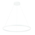 Fantasia Guri lámpara colgante LED redonda, blanca, Ø90cm, 76W, 3000K, regulable, luz arriba y abajo