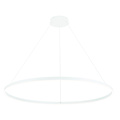 Fantasia Guri hanglamp rond LED wit, Ø120cm, 125W, 3000K dimbaar, aluminium/plexi, IP20