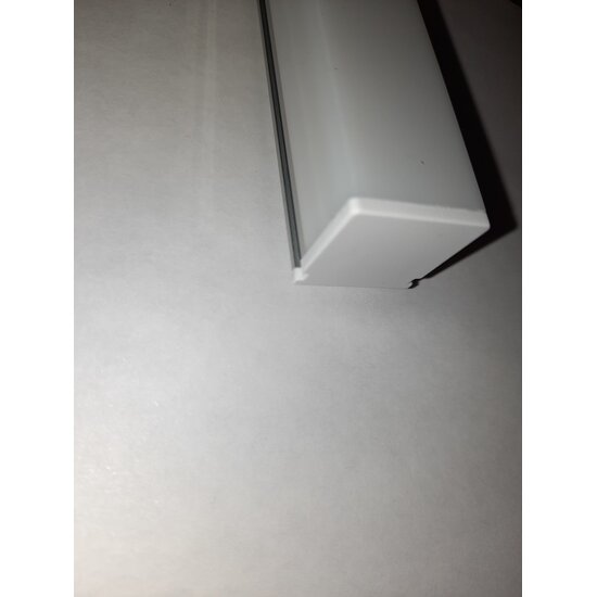 Fantasia Fantasia Styxx profilé LED en saillie 21 mm, 3 mètres, cache mat, aluminium, pour rubans LED