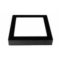 Fantasia Fantasia Fluke vierkante LED plafondlamp 235x235 mm, wit met zwarte rand, dimbaar