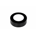 Fantasia Fluke kleine runde Wandleuchte 120 mm, 6W, weiß mit schwarzem Rand, dimmbar, 3000K