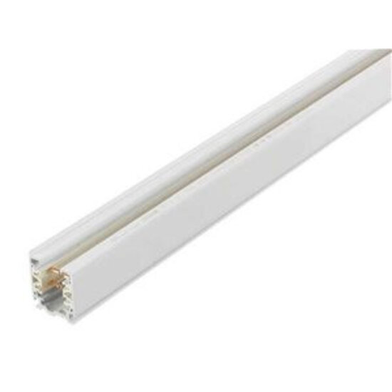 Fantasia Fantasia carril de iluminación trifásico, blanco, 1 metro, 35 x 35 mm, aluminio, regulable, 220V