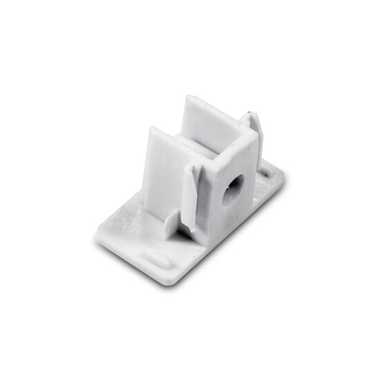 Fantasia Fantasia embout de fermeture pour rail monophasé ou triphasé, disponible en noir ou blanc