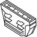Fantasia Fantasia linear mini connector for track rail, suitable for single-phase or 3-phase systems, without power supply