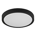 Fantasia QIJO runde Deckenleuchte grau, IP65, Durchmesser 260 mm, 16W SMD-LED, 1800 Lumen, 3000K warmweiß