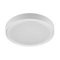 Fantasia QIJO round ceiling lamp grey, IP65, 260 mm diameter, 16W SMD LED, 1800 lumen, 3000K warm white