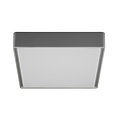 Fantasia GOA plafón/aplique cuadrado negro, LED SMD integrado 11,5W, 1380 lúmenes, 3000K, IP65