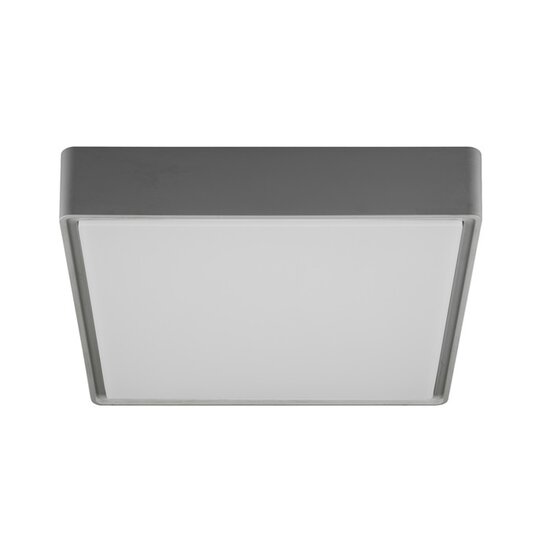 Fantasia GOA plafón/aplique cuadrado negro, LED SMD integrado 11,5W, 1380 lúmenes, 3000K, IP65