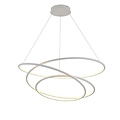 Fantasia BOA spiralförmige LED-Pendelleuchte weiß Ø900mm, 105W, dimmbar, 3m Kabel