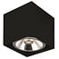 Fantasia Fantasia BOX-1L opbouwspot vierkant zwart, aluminium, incl. AR111 LED 12W 2700K 1130 lm, dimbaar, IP20