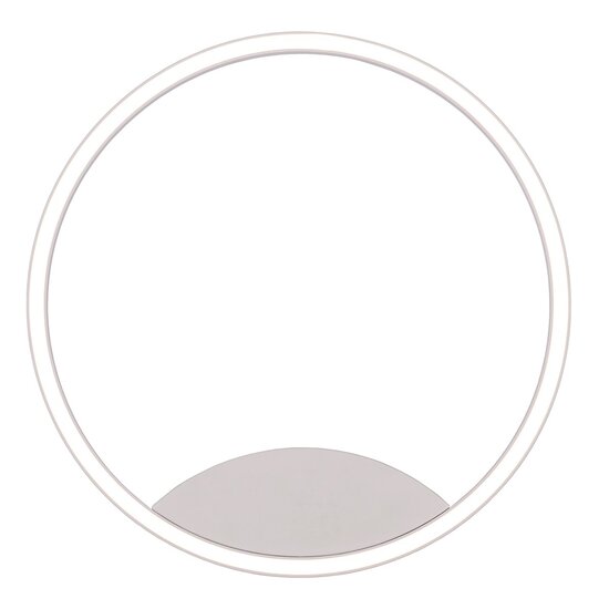 Fantasia Fantasia ORSO ring-shaped wall and ceiling lamp in white, dimmable, with 25W LED and 3000K warm white light