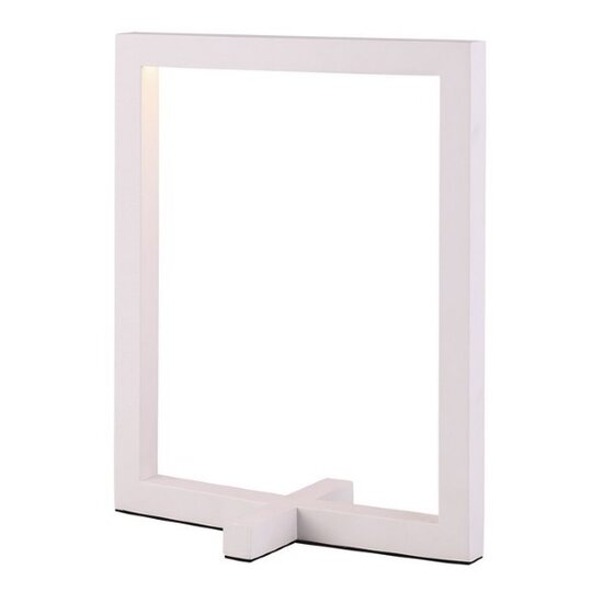 Fantasia Fantasia GURI Tischlampe Rahmenform weiß 250x300mm, dimmbar, 5W LED, 3000K warmweiß