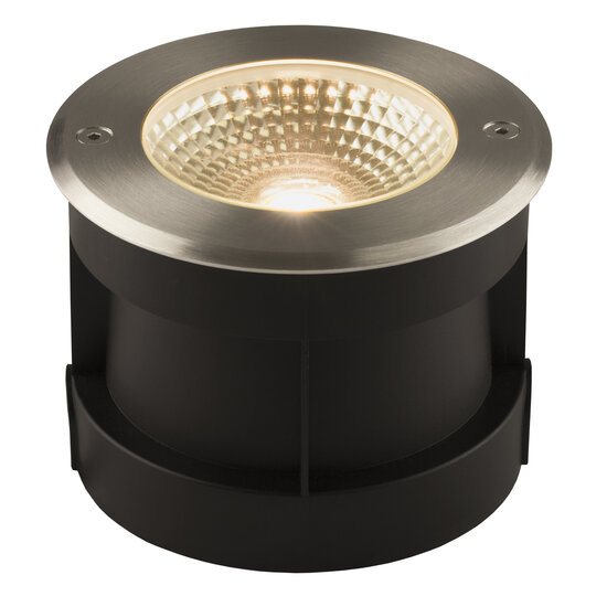 Fantasia FURI foco de suelo 5W COB LED, 3000K, 400 lúmenes, diámetro 130 mm, IP67, para exterior empotrado en el suelo